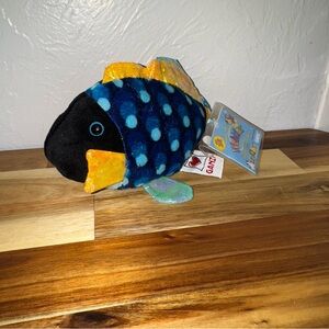 Webkinz Lil’Kinz Blue TriggerFish HS526 Stuffed Animal W New Unused Sealed Code